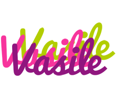 Vasile flowers logo