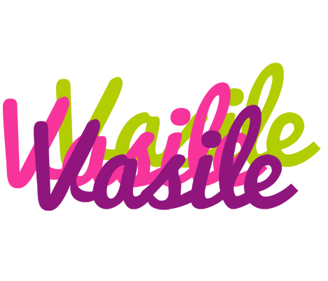 Vasile flowers logo