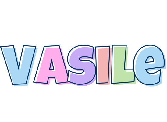 Vasile pastel logo