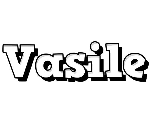 Vasile snowing logo