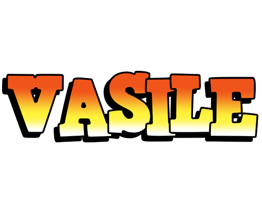 Vasile sunset logo