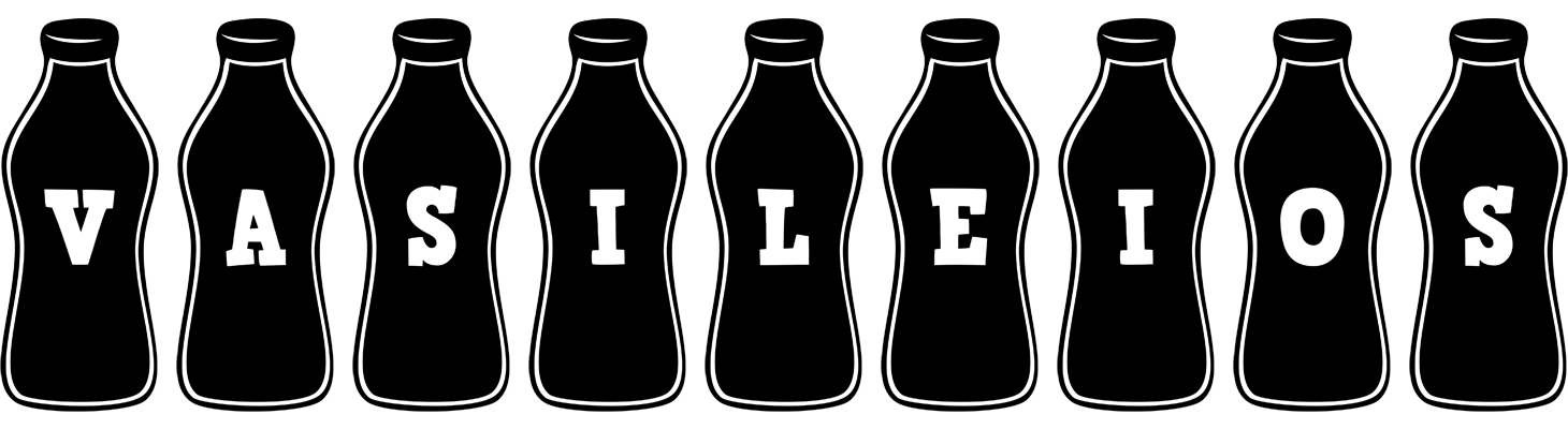 Vasileios bottle logo