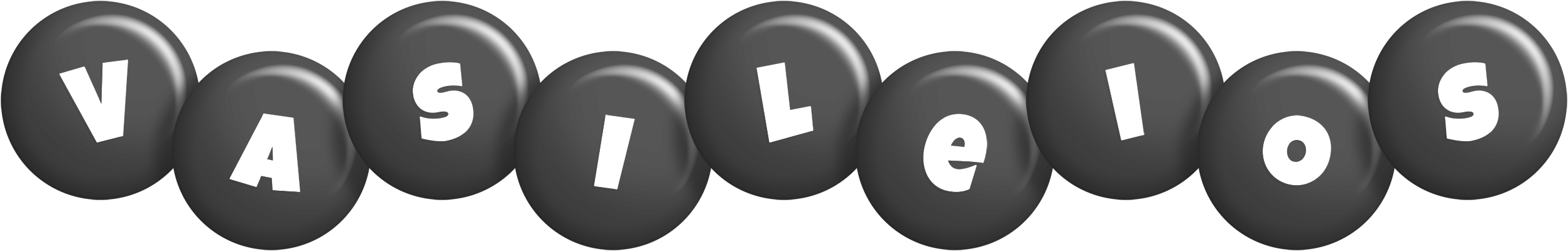 Vasileios candy-black logo