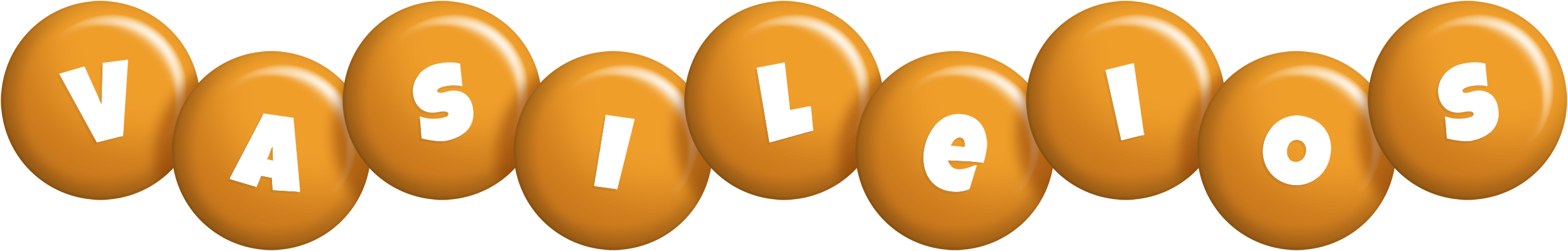 Vasileios candy-orange logo