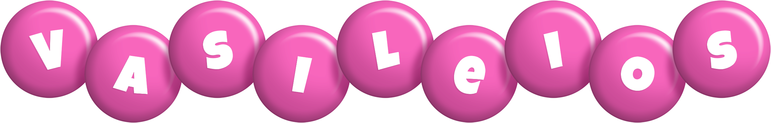 Vasileios candy-pink logo