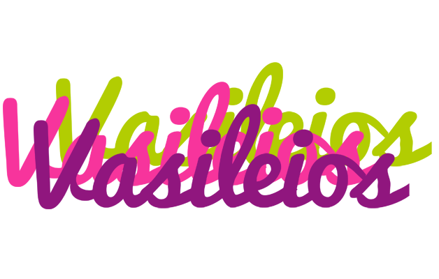 Vasileios flowers logo