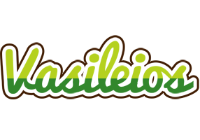 Vasileios golfing logo