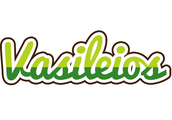 Vasileios golfing logo