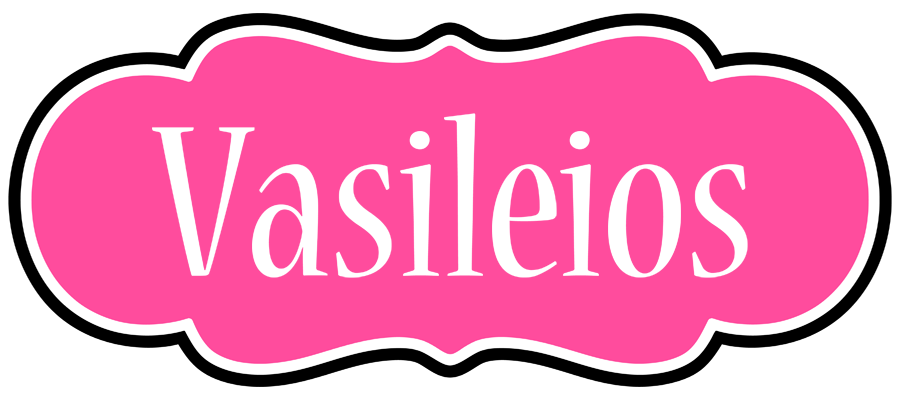 Vasileios invitation logo
