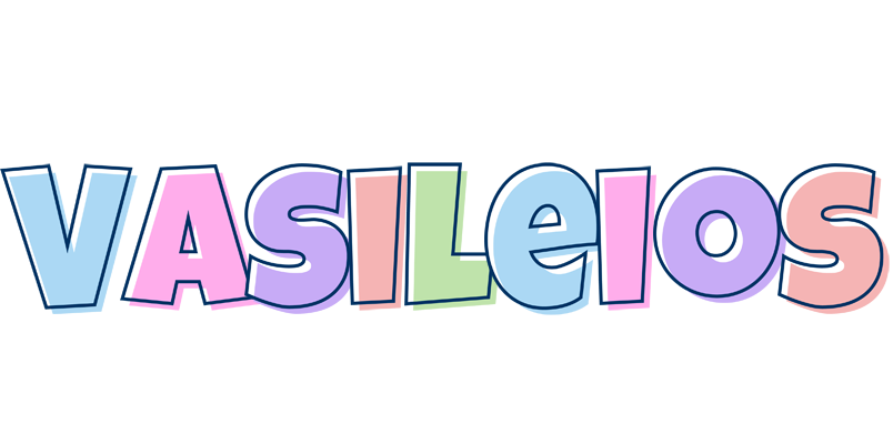 Vasileios pastel logo