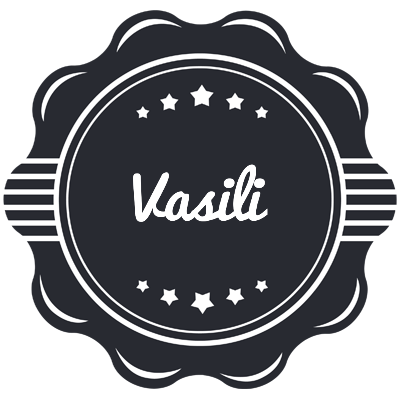 Vasili badge logo