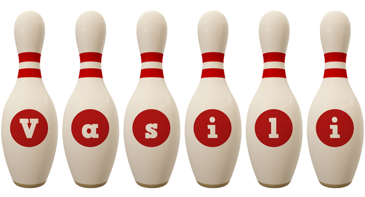 Vasili bowling-pin logo