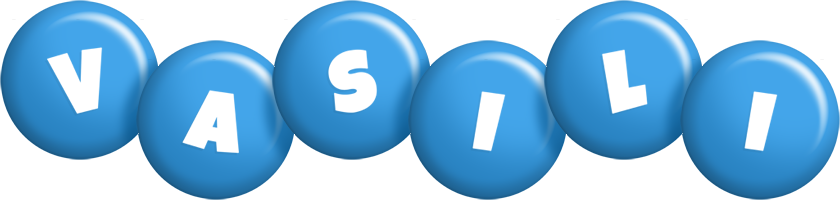 Vasili candy-blue logo