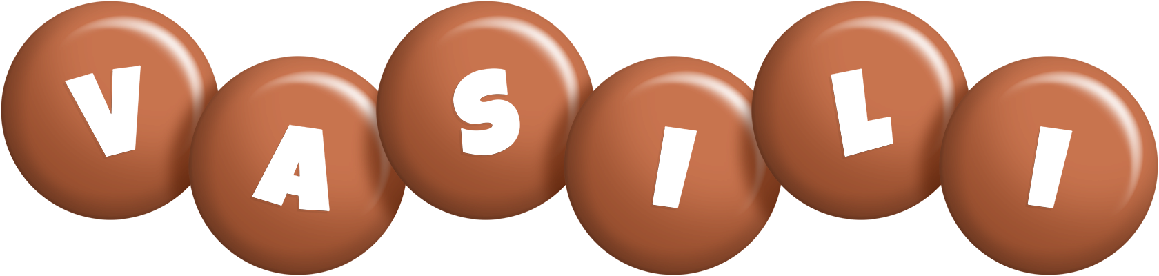 Vasili candy-brown logo