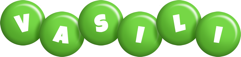 Vasili candy-green logo