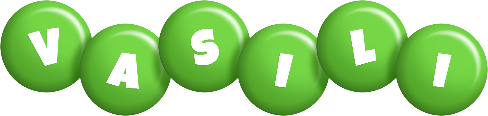 Vasili candy-green logo