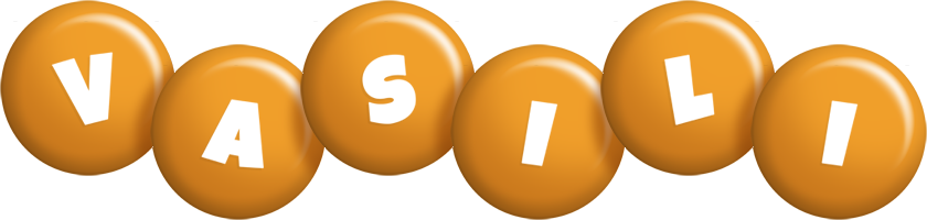 Vasili candy-orange logo