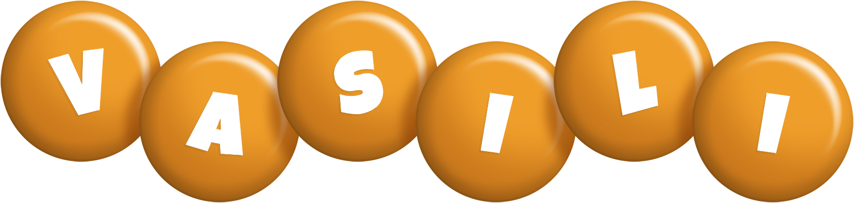 Vasili candy-orange logo