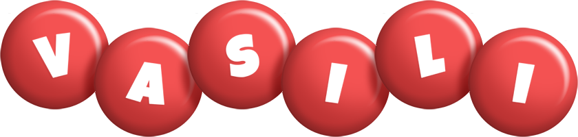 Vasili candy-red logo