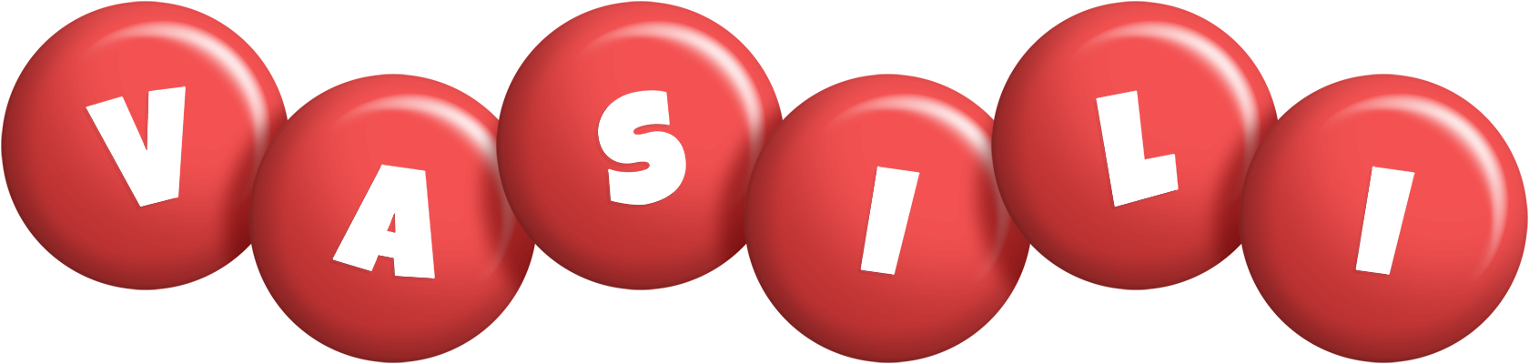 Vasili candy-red logo