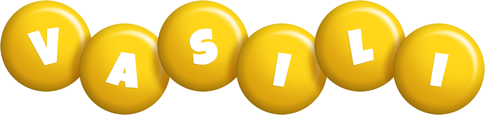 Vasili candy-yellow logo