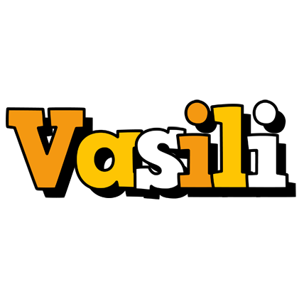 Vasili cartoon logo
