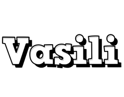 Vasili snowing logo
