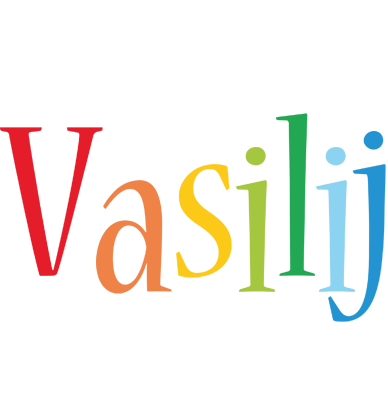 Vasilij birthday logo