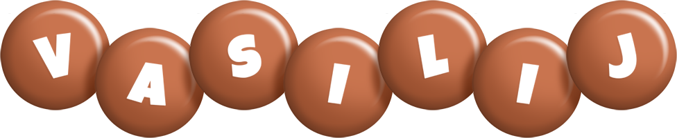 Vasilij candy-brown logo