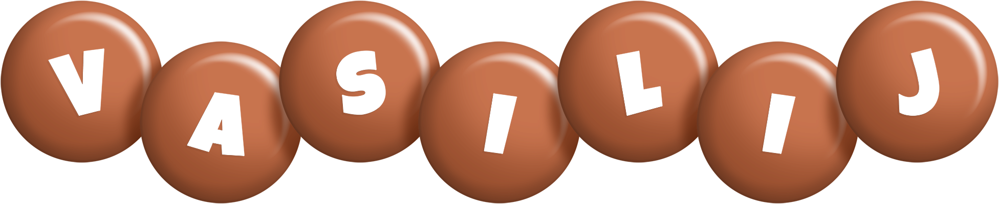 Vasilij candy-brown logo