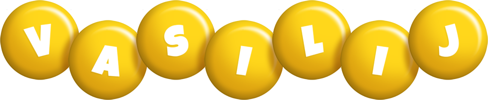 Vasilij candy-yellow logo
