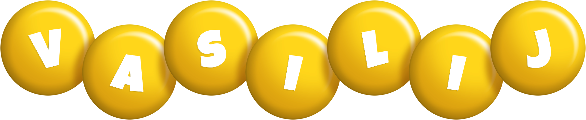 Vasilij candy-yellow logo