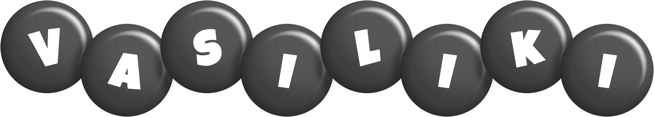 Vasiliki candy-black logo