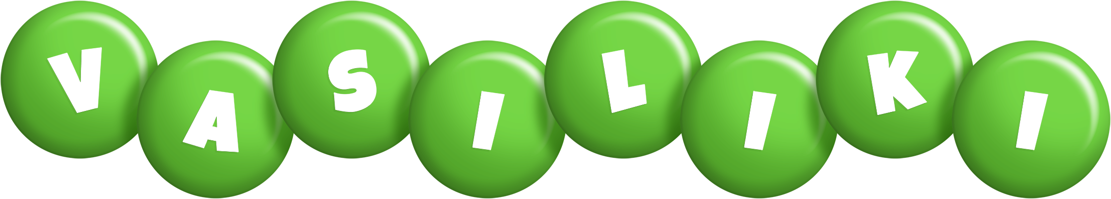 Vasiliki candy-green logo