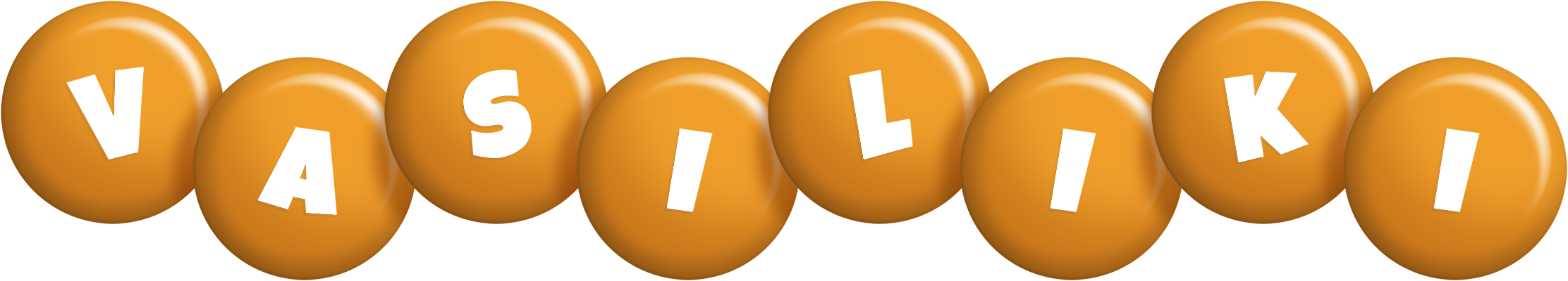 Vasiliki candy-orange logo