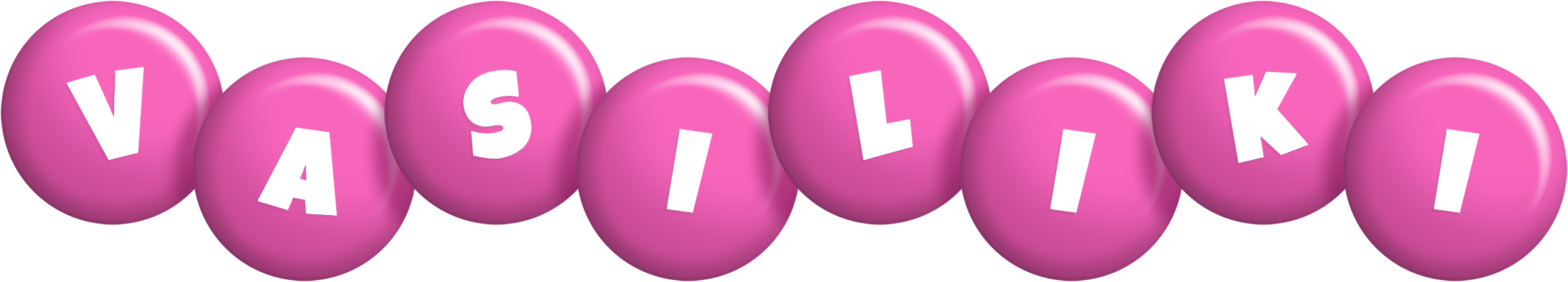 Vasiliki candy-pink logo
