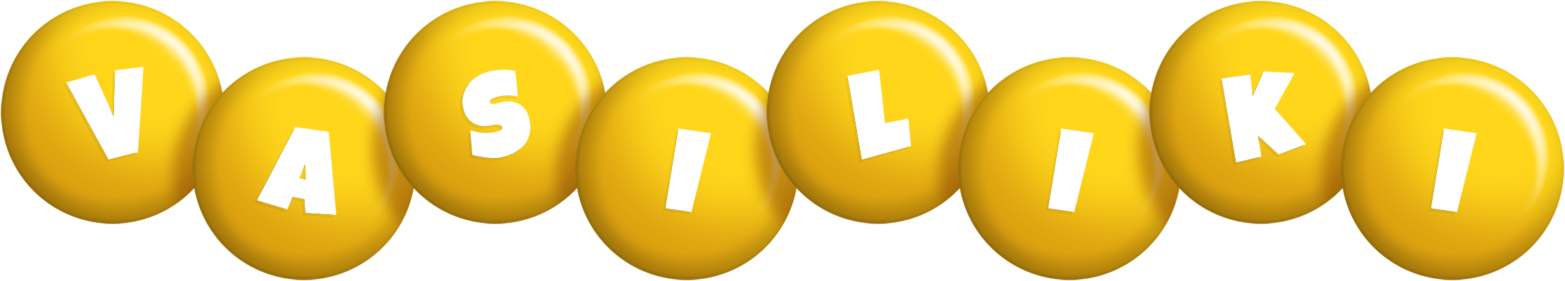 Vasiliki candy-yellow logo