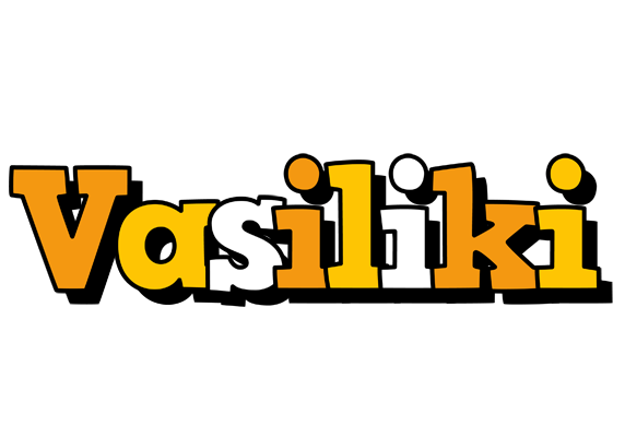 Vasiliki cartoon logo