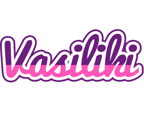 Vasiliki cheerful logo