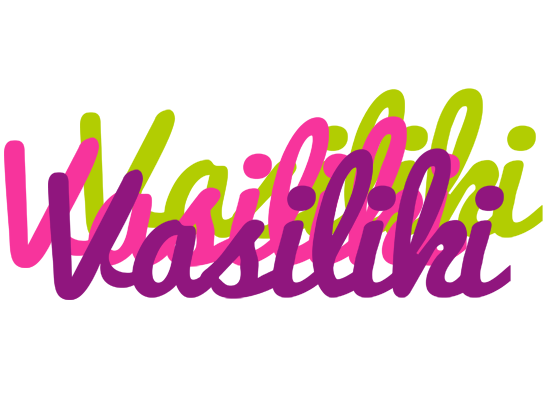 Vasiliki flowers logo