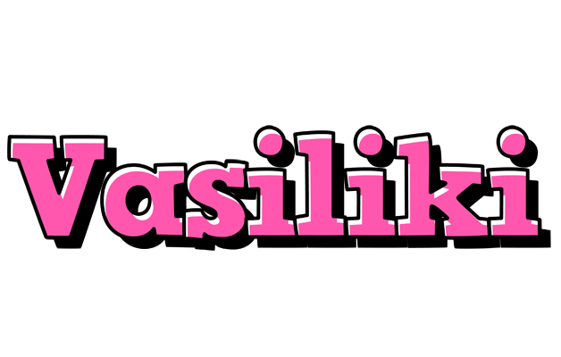 Vasiliki girlish logo
