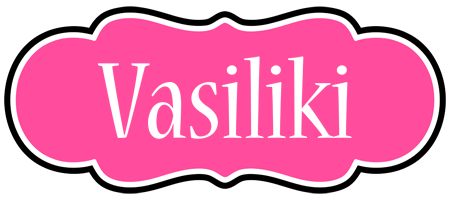 Vasiliki invitation logo