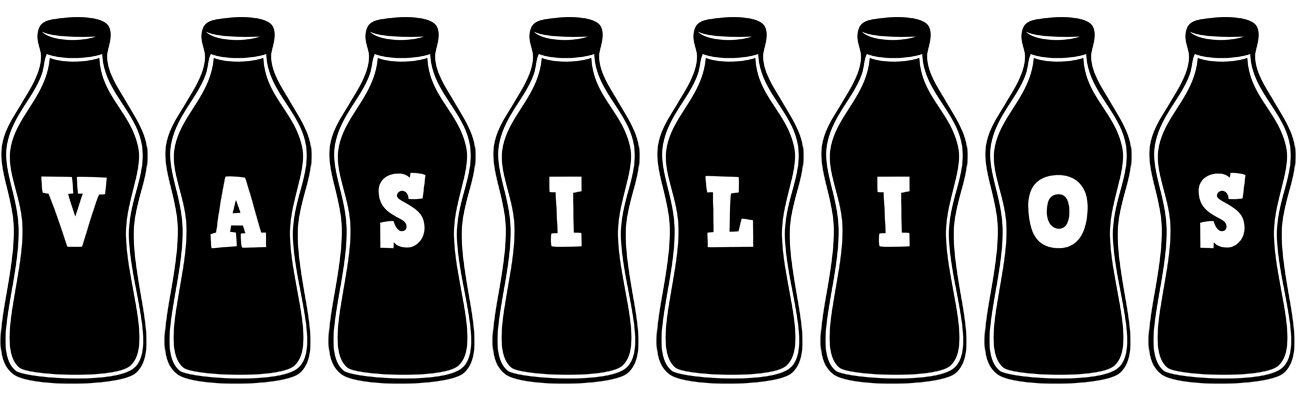 Vasilios bottle logo