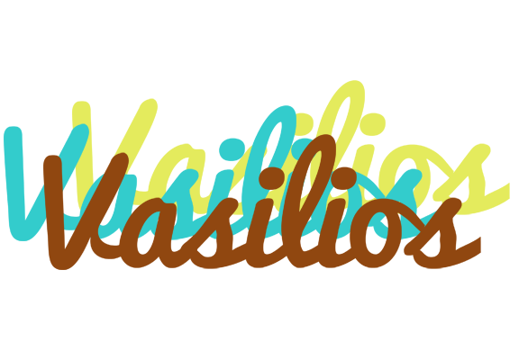 Vasilios cupcake logo