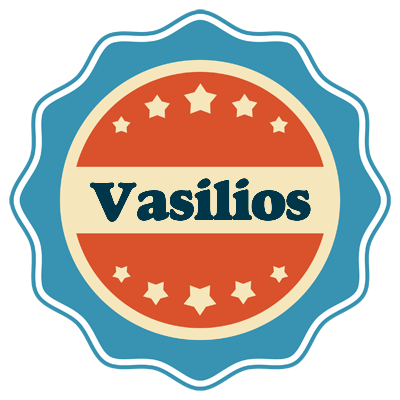 Vasilios labels logo