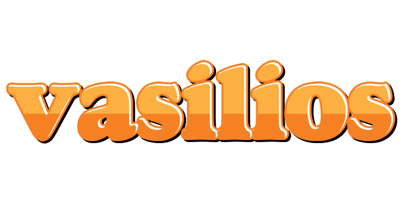 Vasilios orange logo