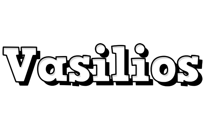 Vasilios snowing logo