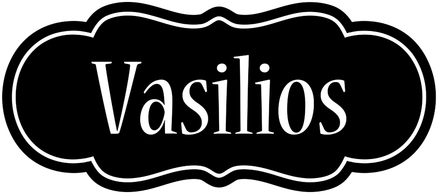 Vasilios welcome logo