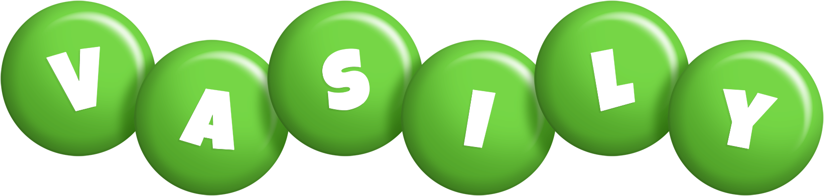 Vasily candy-green logo