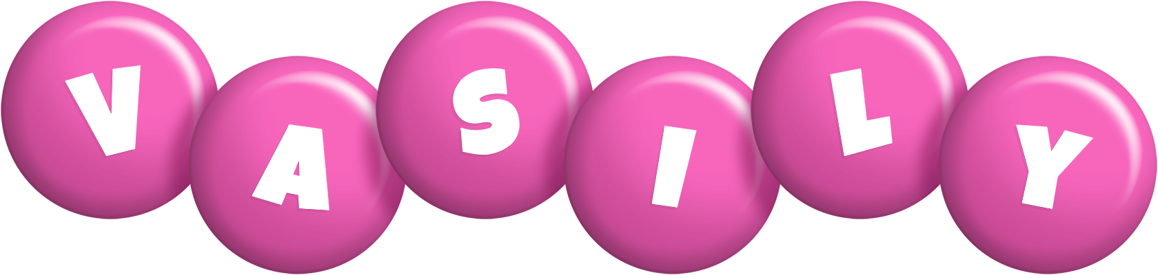 Vasily candy-pink logo